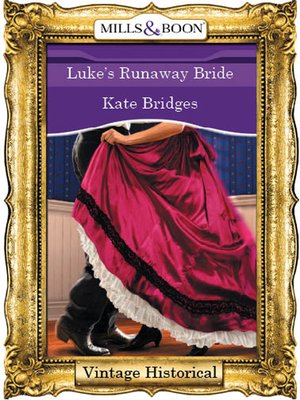 cover image of Luke's Runaway Bride